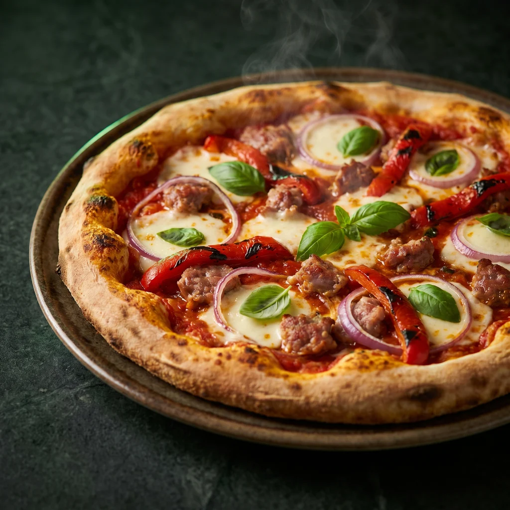 La Cubana, la pizza con paleta de cerdo asada